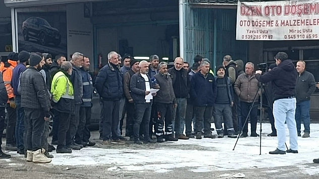 Küçük Sanayi esnafından tahliye kararına tepki! 'İş yapamayız!'