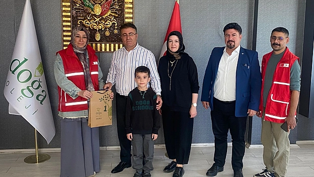 Küçük yüreklerden büyük iyilik