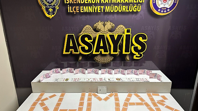 Kumar oynarken suçüstü yakalandı, 'şimdi geldim' dedi