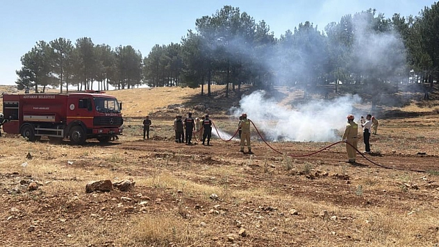Kuraklık ve orman yangını tatbikatı düzenlendi