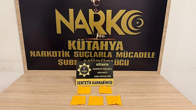 Kütahya'da uyuşturucu operasyonu