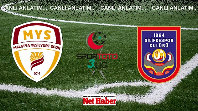 Maç Başladı|Yeşilyurtspor- Silifkespor maçı canlı anlatım- maç kadrosu, skoru ve istatistikleri