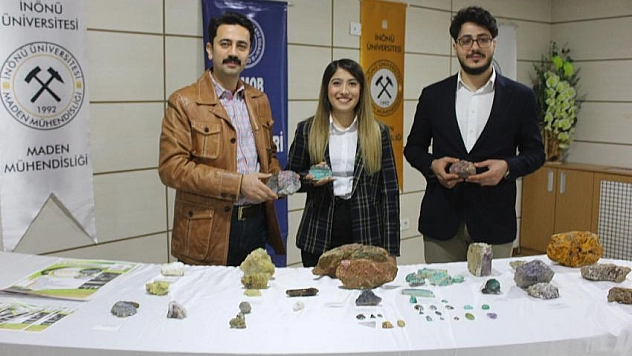 Madenler sergilendi