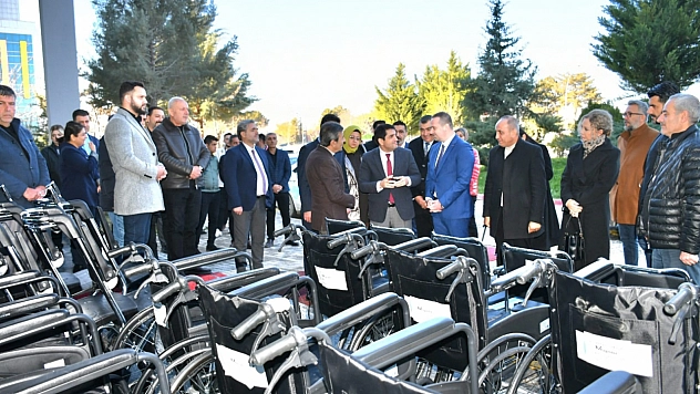 MAGİNDER'den 50 tekerlekli sandalye bağışı