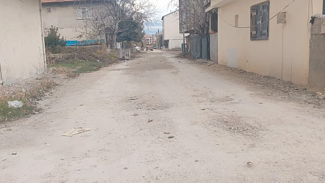 Mahallelinin asfalt tepkisi