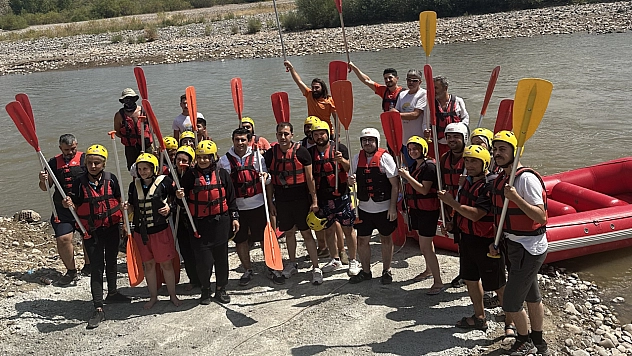 Malatya'dan Erzincan'a Gittiler... Keyfini Çıkardılar...
