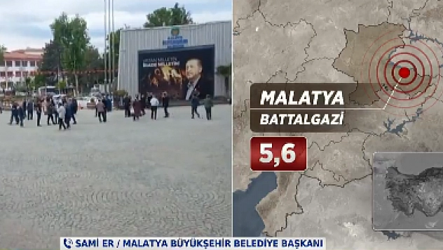 Malatya 5.6 ile Sallandı! Başkan Sami Er Son Durumu Paylaştı
