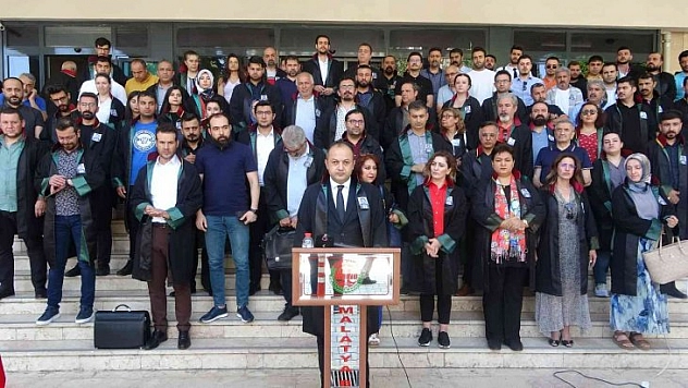 Malatya Barosundan şiddete tepki