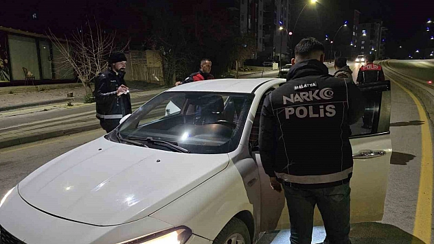 Malatya'da 'narko alan' uygulaması