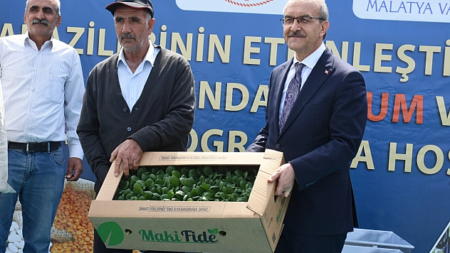 Malatya'da 1 milyon 850 bin sebze fidesi dağıtımına başlandı
