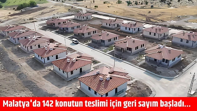 Malatya'da 142 konut daha teslim edilecek...