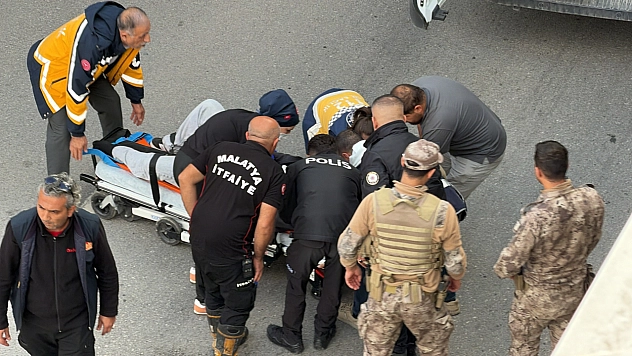 Malatya'da 16 yaşındaki genç alt geçide atladı!