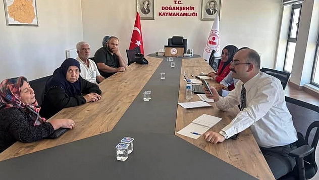 Malatya'da 167 vatandaş kaymakamlığa başvurdu