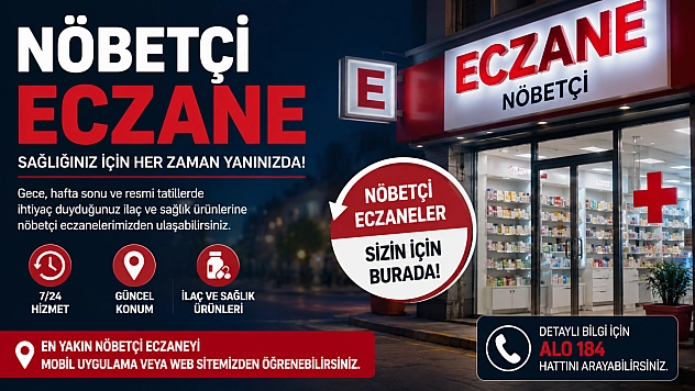 Malatya'da 17 Mayıs nöbetçi eczaneler listesi