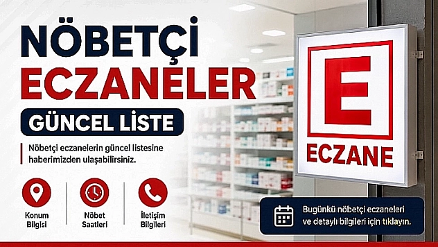 Malatya'da 18 Haziran nöbetçi eczaneler listesi