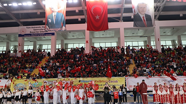 Malatya'da 23 Nisan coşkusu!