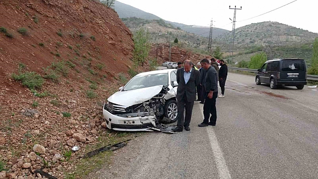 Malatya'da peş peşe trafik kazaları: 10 yaralı
