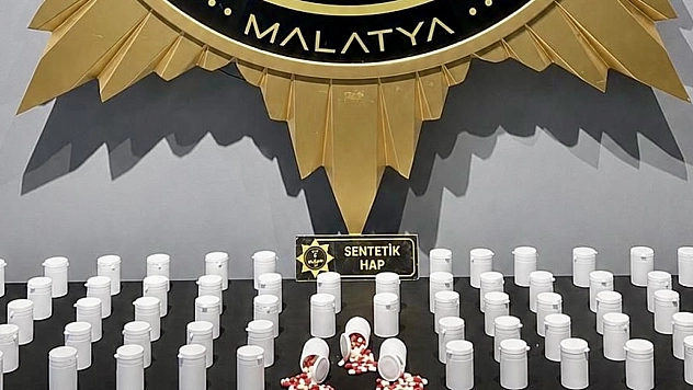 Malatya'da 3 bin tane ele geçirildi! 2 şüpheli yakalndı