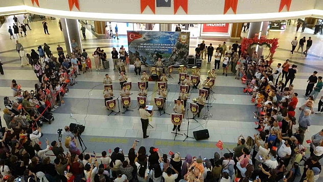 Malatya'da 30 Ağustos Zafer Bayramı konseri