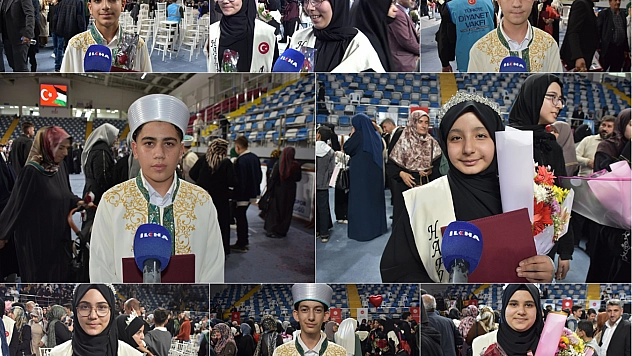Malatya'da 373 hafız icazet heyecanı yaşadı