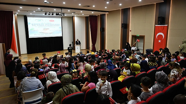 Malatya'da 4-6 yaş Erdem Okulları mezuniyet coşkusu
