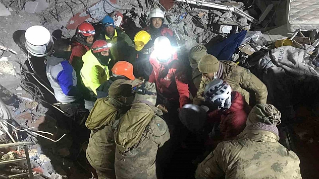 45 saat sonra kurtuldu