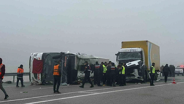 Malatya'da 5 kişinin öldüğü otobüs kazasında şoföre 9 yıl 6 ay hapis
