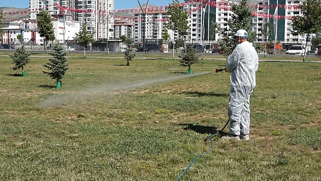 Malatya'da 719 mahalle ilaçlandı...