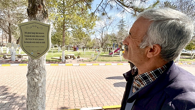 Malatya'da ağaçlar dile geldi