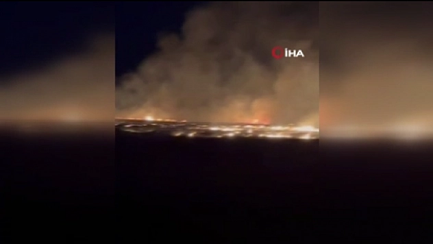 Malatya'da anız yangını korkuttu