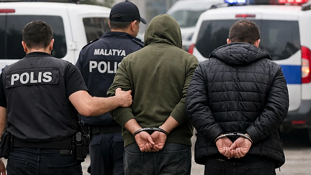 Malatya'da Aranan 3 Firari Hükümlü Kıskıvrak Yakalandı