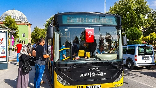 Otobüsler ücretsiz