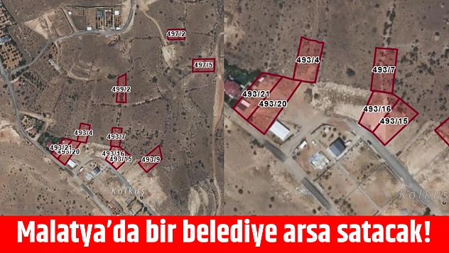 Malatya'da bir belediye arsa satacak!