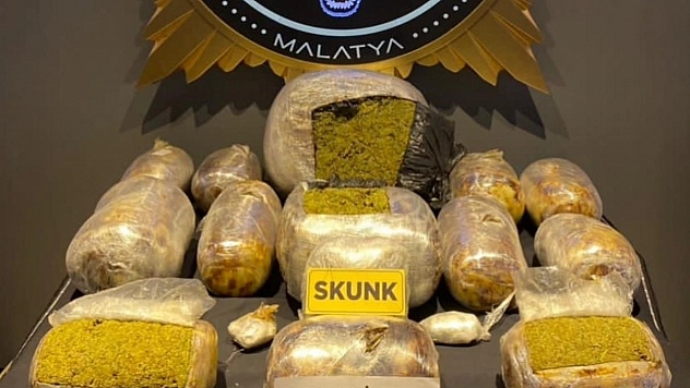 Malatya'da devasa uyuşturucu operasyonu