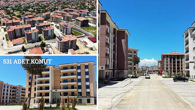 Malatya'da 531 konutun anahtar teslimi başladı