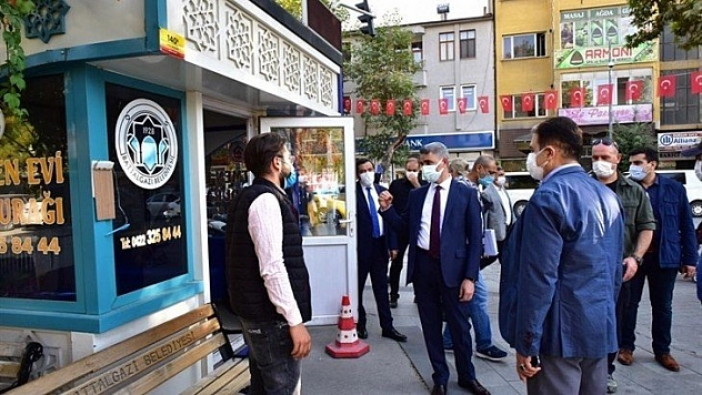 Malatya'da Covit -19 denetimi