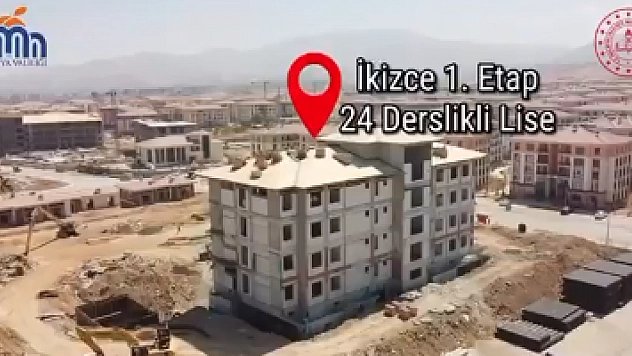 Malatya'da depremin 3. Yılında tamamlanarak hizmete açılacak…