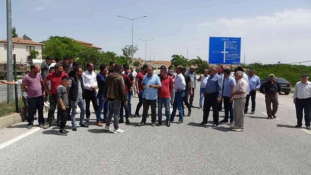EDS talebi yol kapattırdı