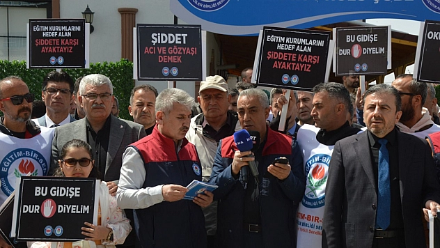 Malatya'da öğretmenler 'Can Güvenliği' gerekçesiyle iş bıraktı!
