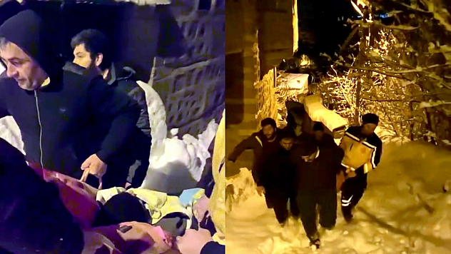 Malatya'da ekipler hastaya ulaşmak için seferber oldu