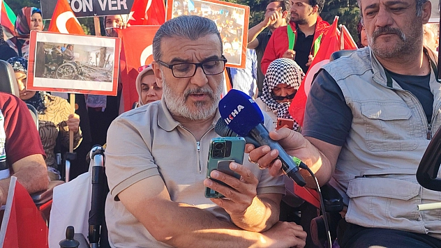 Malatya'da engellilerden Gazze'ye dayanışma çağrısı: Savaş dursun, insanlar engelli kalmasın