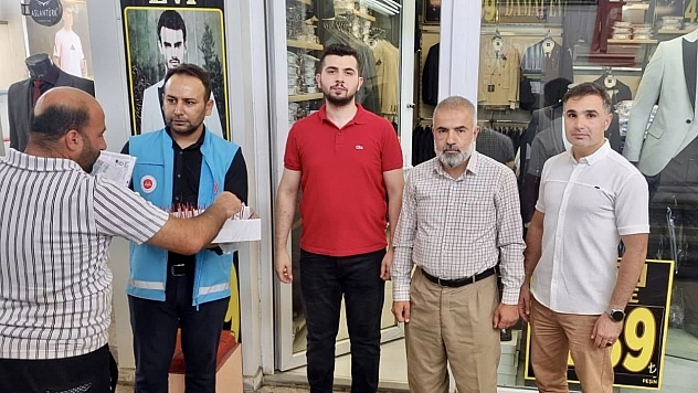 Malatya'da esnafa Mevlid-i Nebi ziyareti
