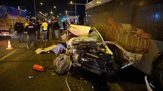 Malatya'da feci kaza 2 ölü, 3 yaralı