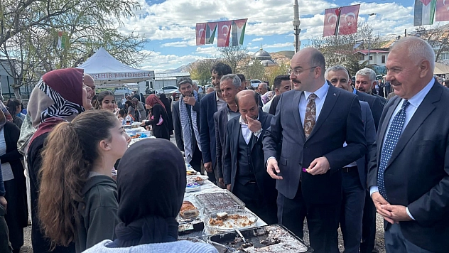 Malatya'da Gazze için yardım kermesi düzenlendi
