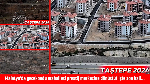 Malatya'da gecekondu mahallesi prestij merkezine dönüştü! İşte son hali…