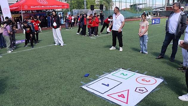 Malatya'da geleneksel oyunlar çocuklarla buluştu