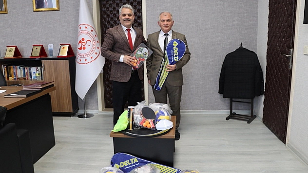 Malatya'da gençlere ekipman desteği!