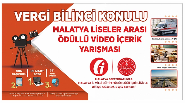 Malatya'da gençlere vergi bilinci aşılanacak