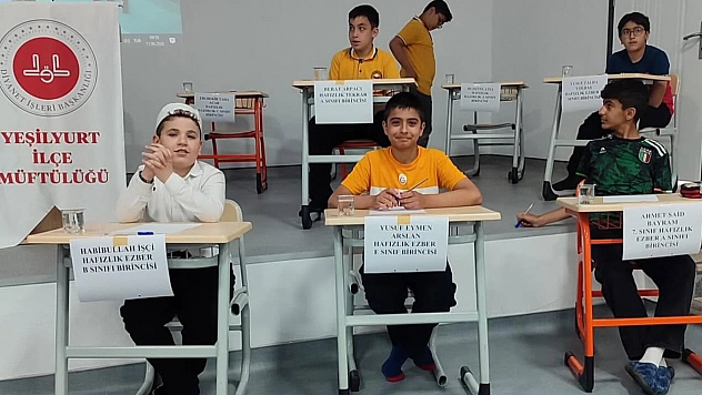 Malatya'da onlarca öğrenci ödüller için kıyasıya yarıştı