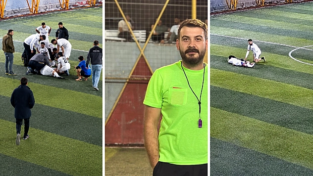 Malatya'da halı saha maçında hayat kurtaran müdahale…